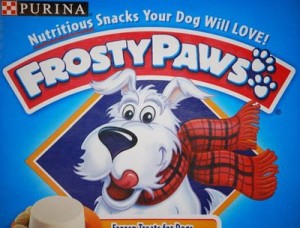 can you give a puppy frosty paws
