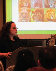 JoAnne McGonagle presenting at BlowPaws