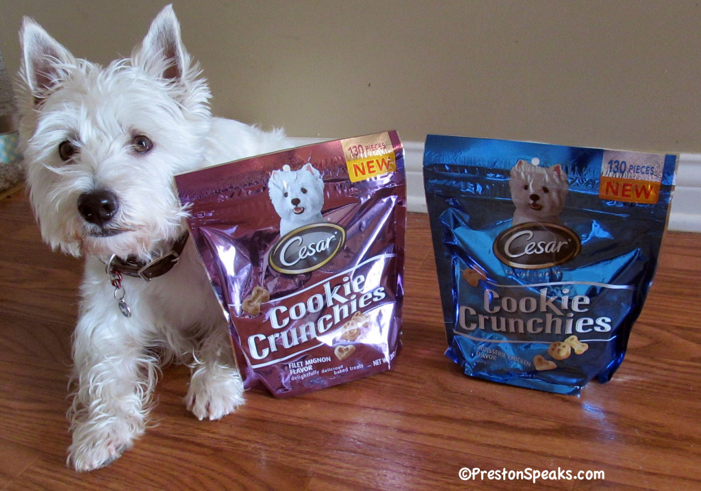 Cesar Canine Cuisine Cookie Crunchies Review and Giveaway CLOSED