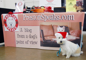 preston cap booth1 300x210 Dont forget tomorow is Holiday Pet Expo Dallas #amazingpetexpo