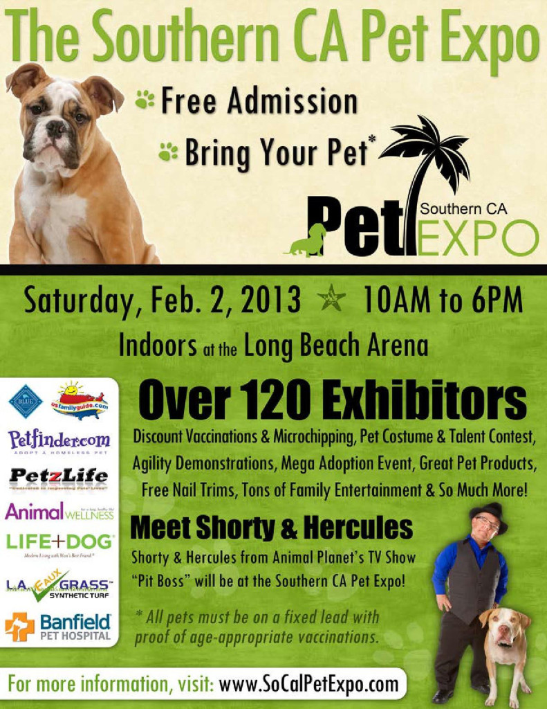 Southern CA Pet Expo is Feb 2nd amazingpetexpo