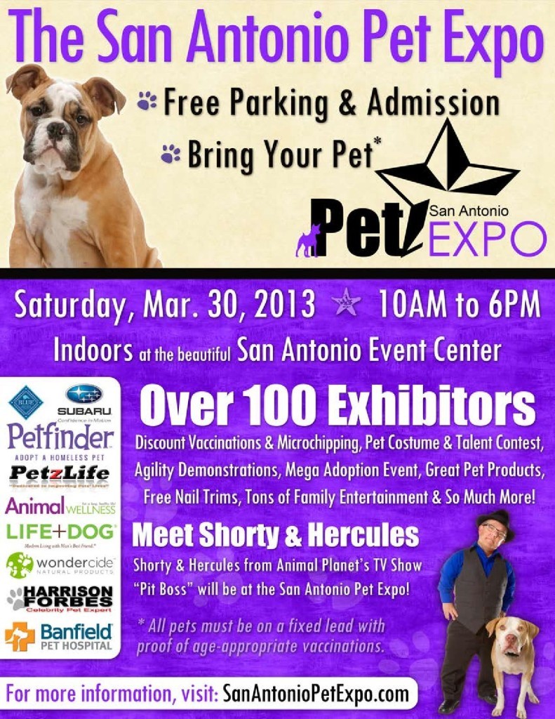 San Antonio Expo Flyer - PrestonSpeaks.com