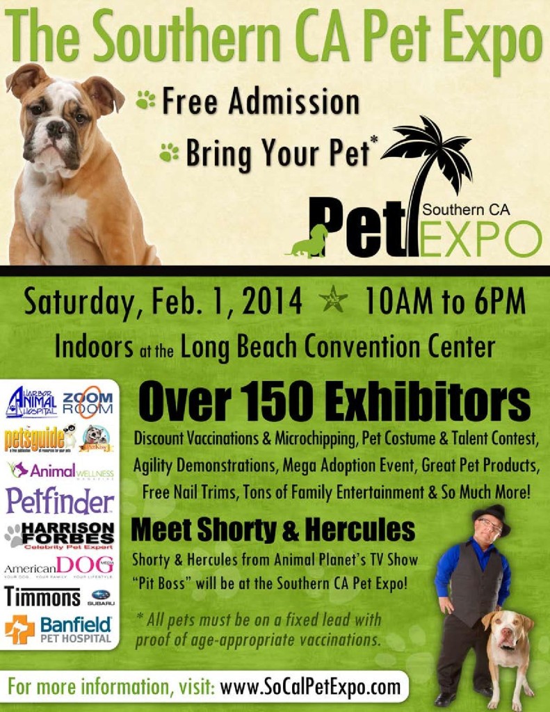 Southern Ca Pet Expo Flyer