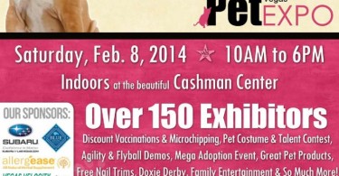 2014 Vegas Pet Expo Flyer