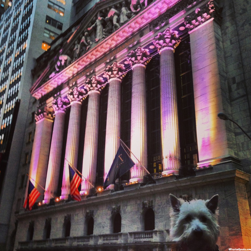 Preston at the Stock Exchange