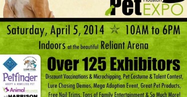 2014 Houston Pet Expo Flyer