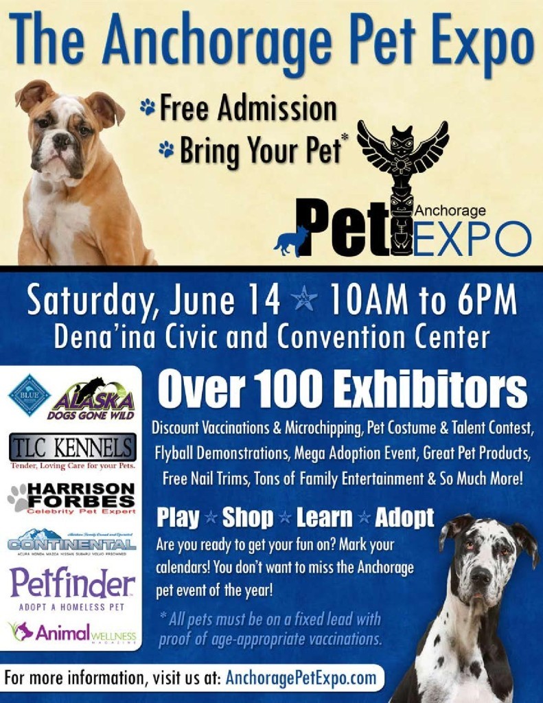 Anchorage Pet Expo Flyer