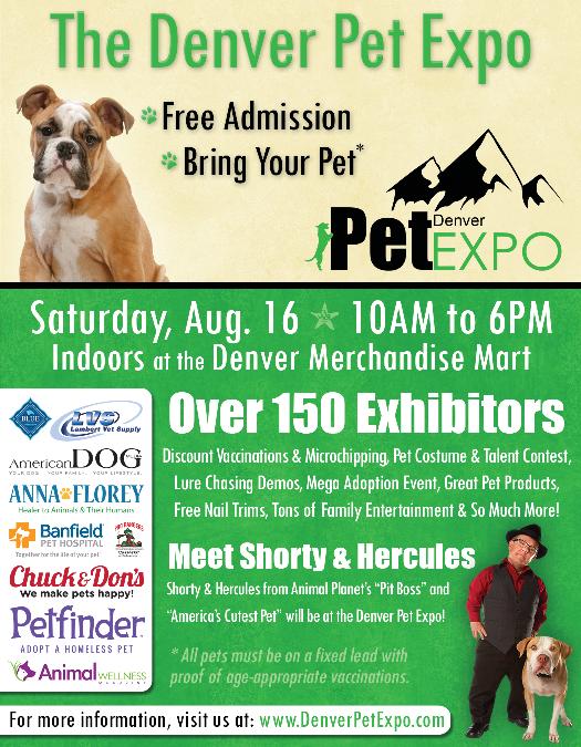 2014 Denver Pet Expo Flyer