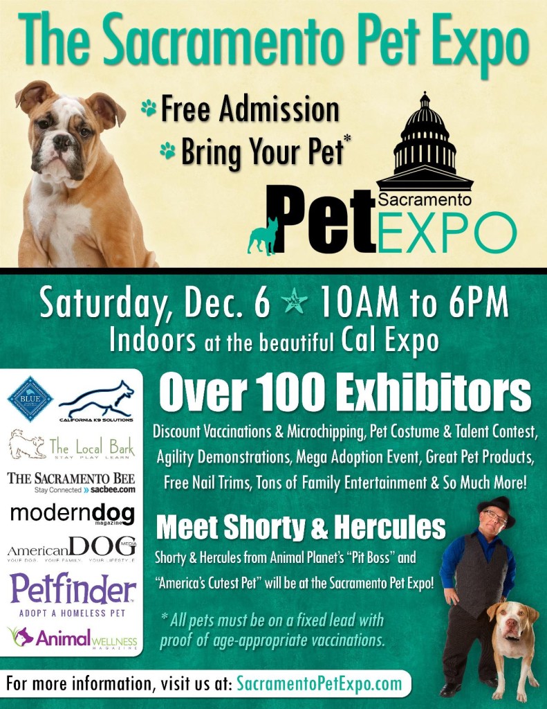 Sacramento Pet Expo Flyer - Preston Speaks