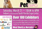 2015 South Florida Pet Expo Flyer