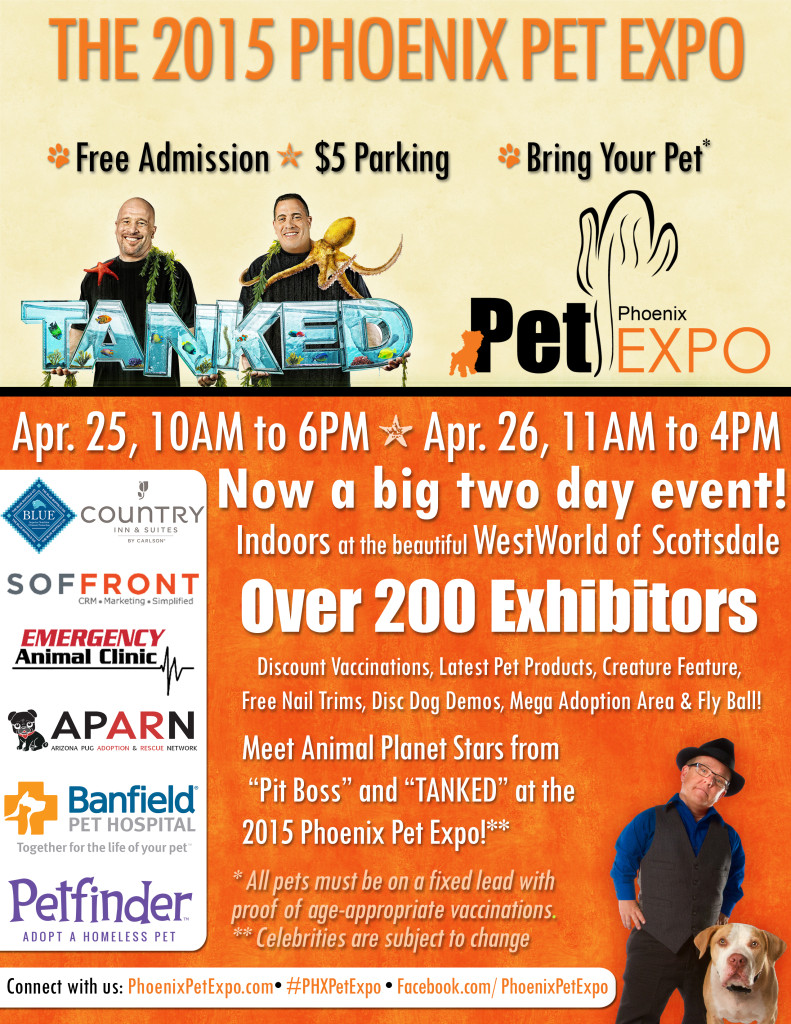 2015 Phoenix Pet Expo Flyer