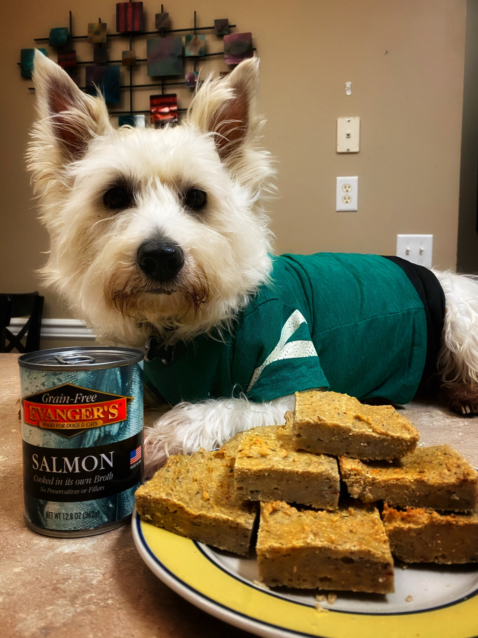 Cooking with Preston Evanger’s Salmon Pup Bars